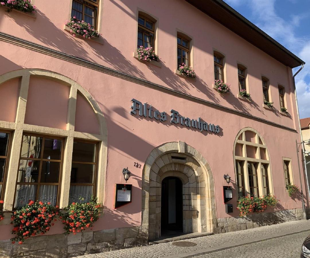 Altes Brauhaus Hotel Weissenfels Bagian luar foto
